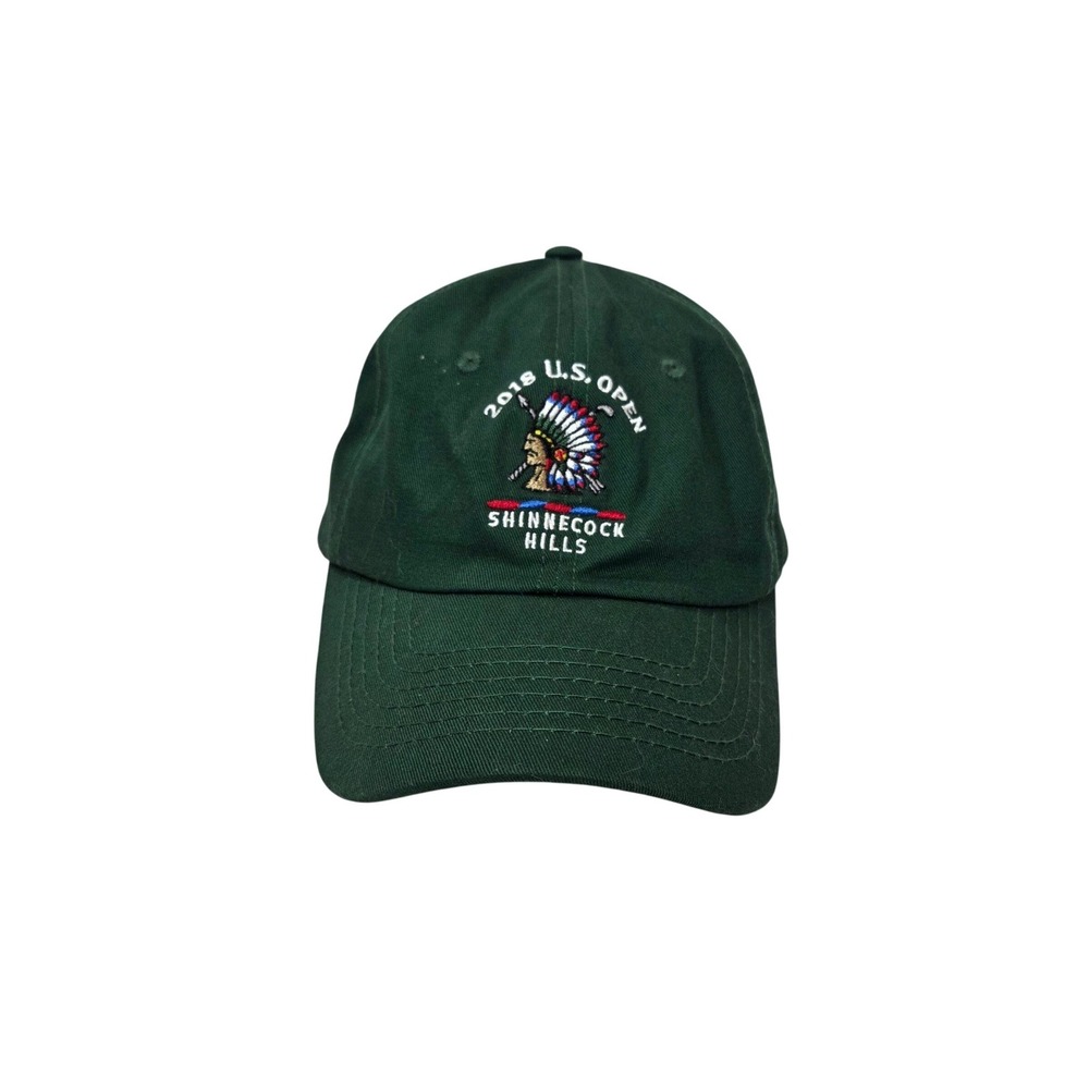 USGA 2018 US Open Shinnecock Hills Golf Hat Mens Green Adjustable Member Cap